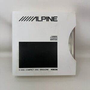 Genuine Alpine 4905 6CD Compact Disc Magazine Cartridge